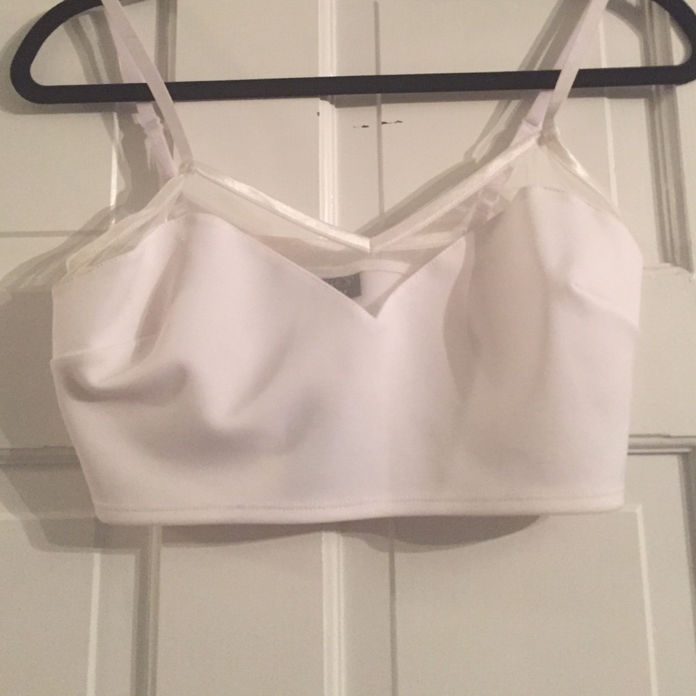 NWT Topshop White Brallete