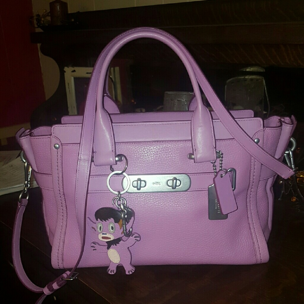 Coach swagger puce color