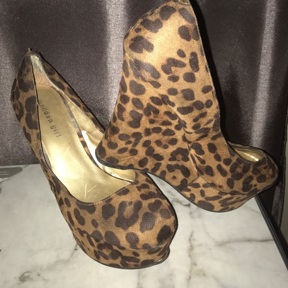 Leopard wedges - Picture 2 of 2