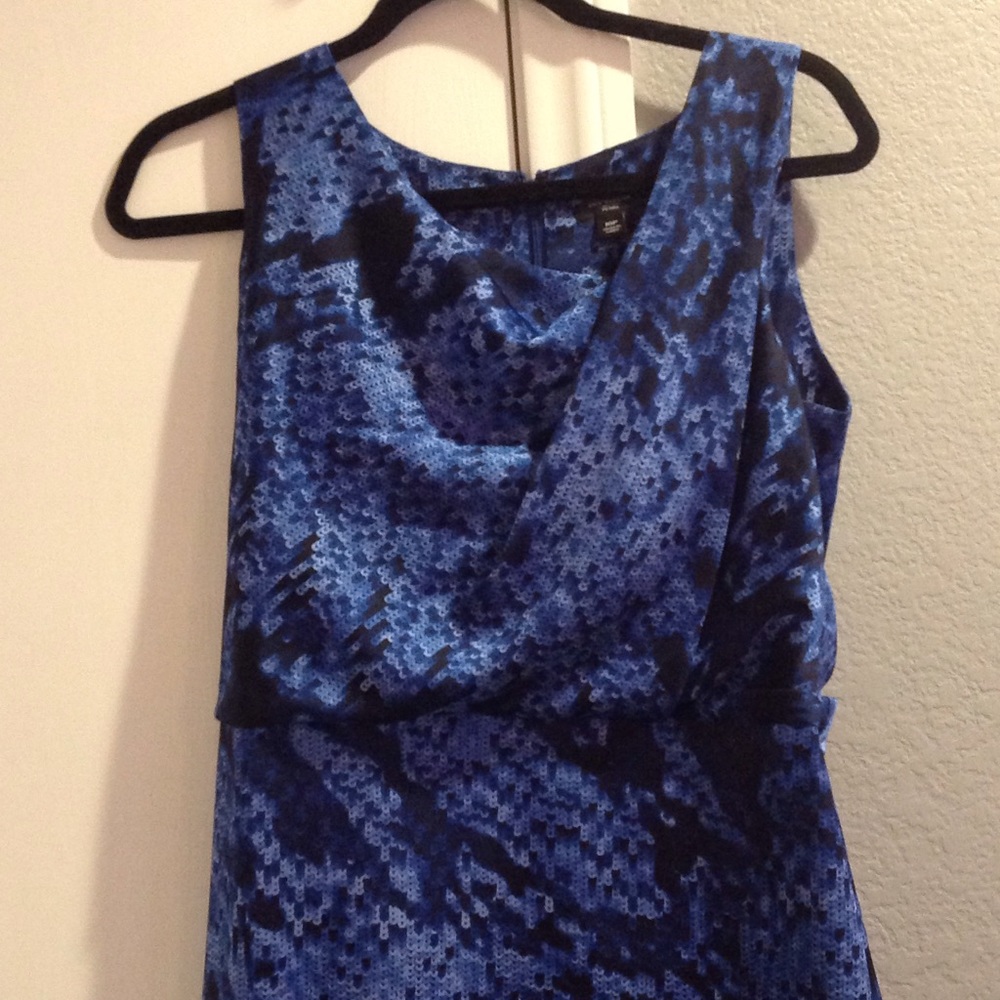 Sequin print  petite Ann Taylor dress size 10p