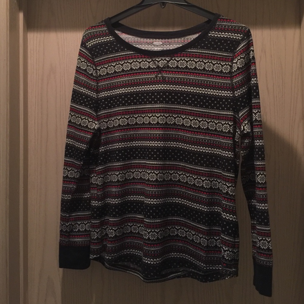 Thermal patterned shirt