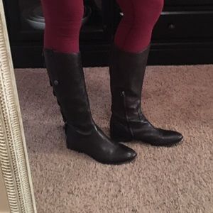 ✨ Sam Edelman Black Leather Riding Boots ✨