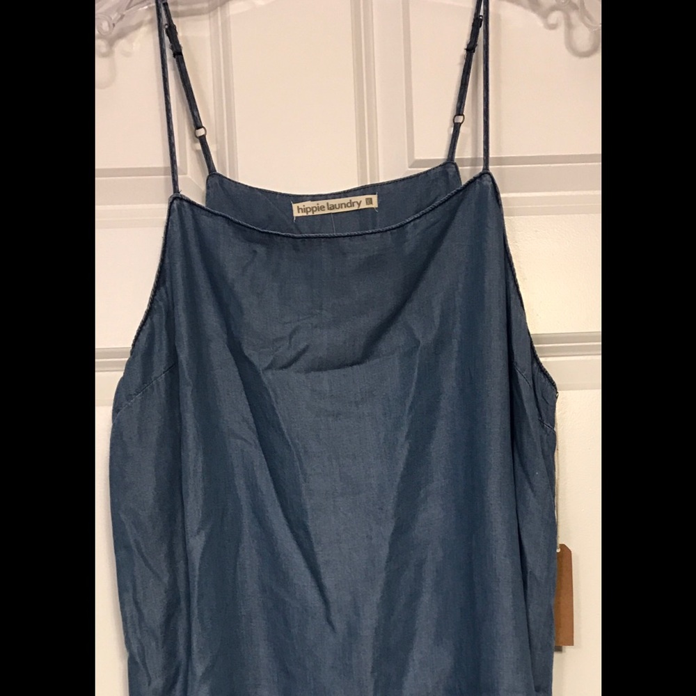 NWT Denim dress by hippie laundry