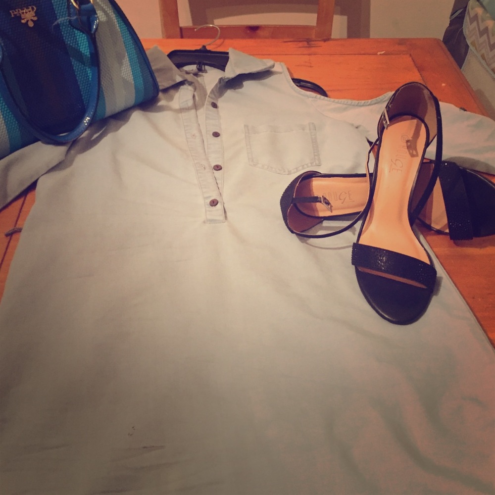 Blue jean dress