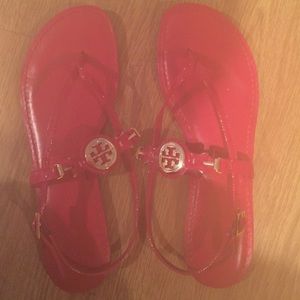 Tory Burch Sandals 💯 authentic worn twice!