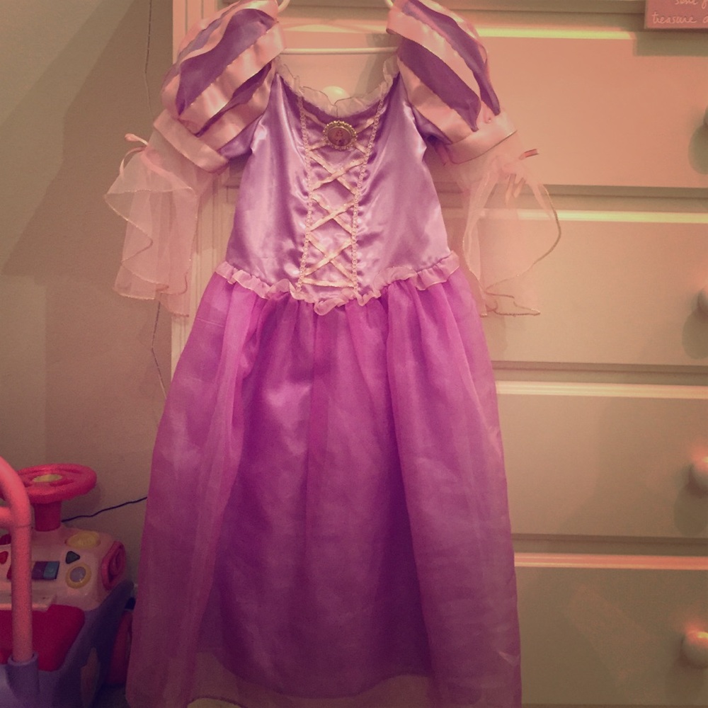 "Rapunzel" princess gown