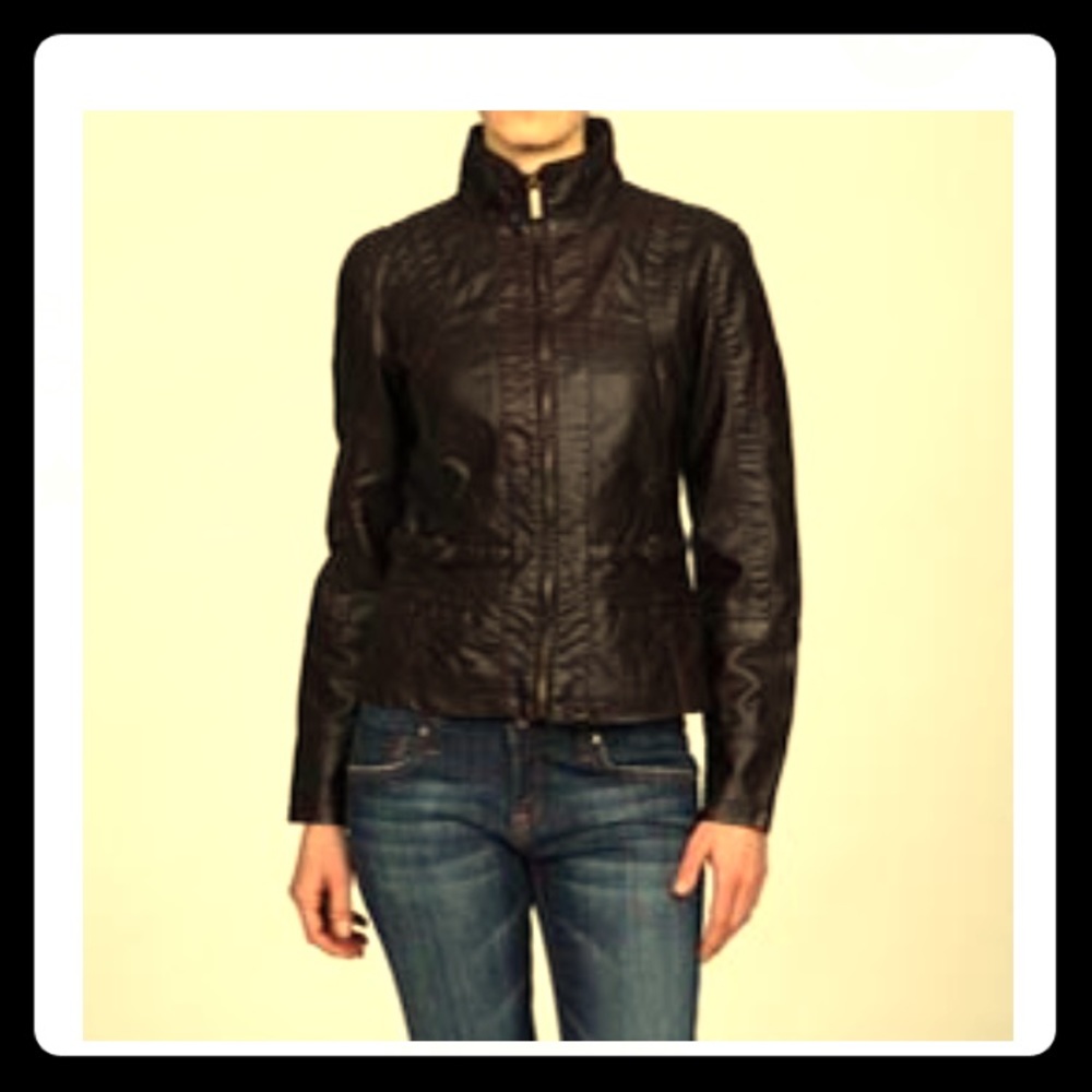 Faux Leather Jacket