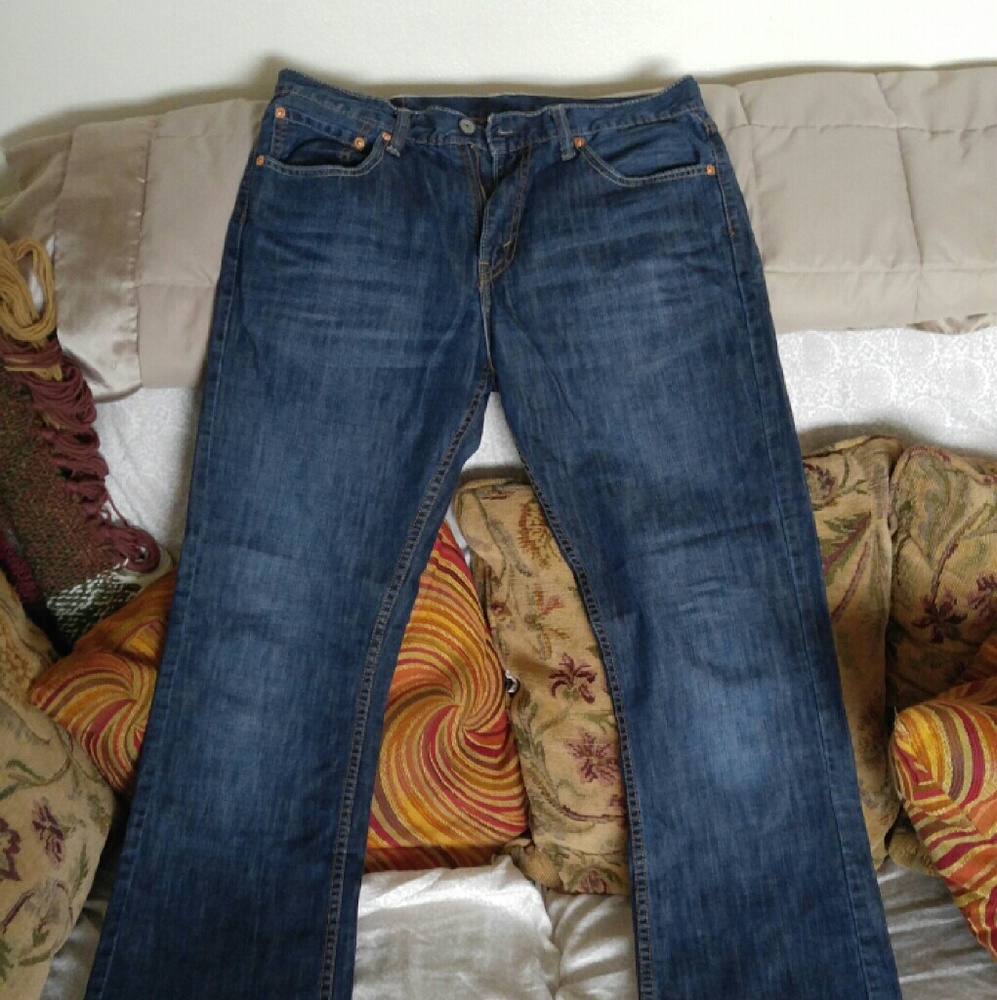 Men's Levi's 527 boot cut non-stretch jeans