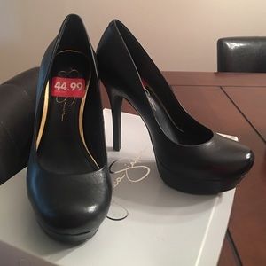 Jessica Simpson Given Heel leather
