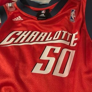 Retro Charlotte Bobcats Emeka Okafor Jersey #50