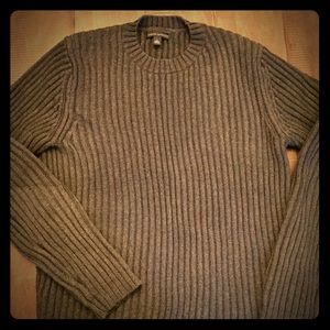 Men's Banana Republic Dark Grey Sweater Size Small