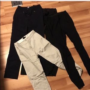 Lot of 4 pants& bra bundle