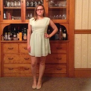 Adorable mint green dress