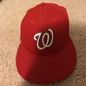 Washington Nationals fitted baseball hat 7 1/4