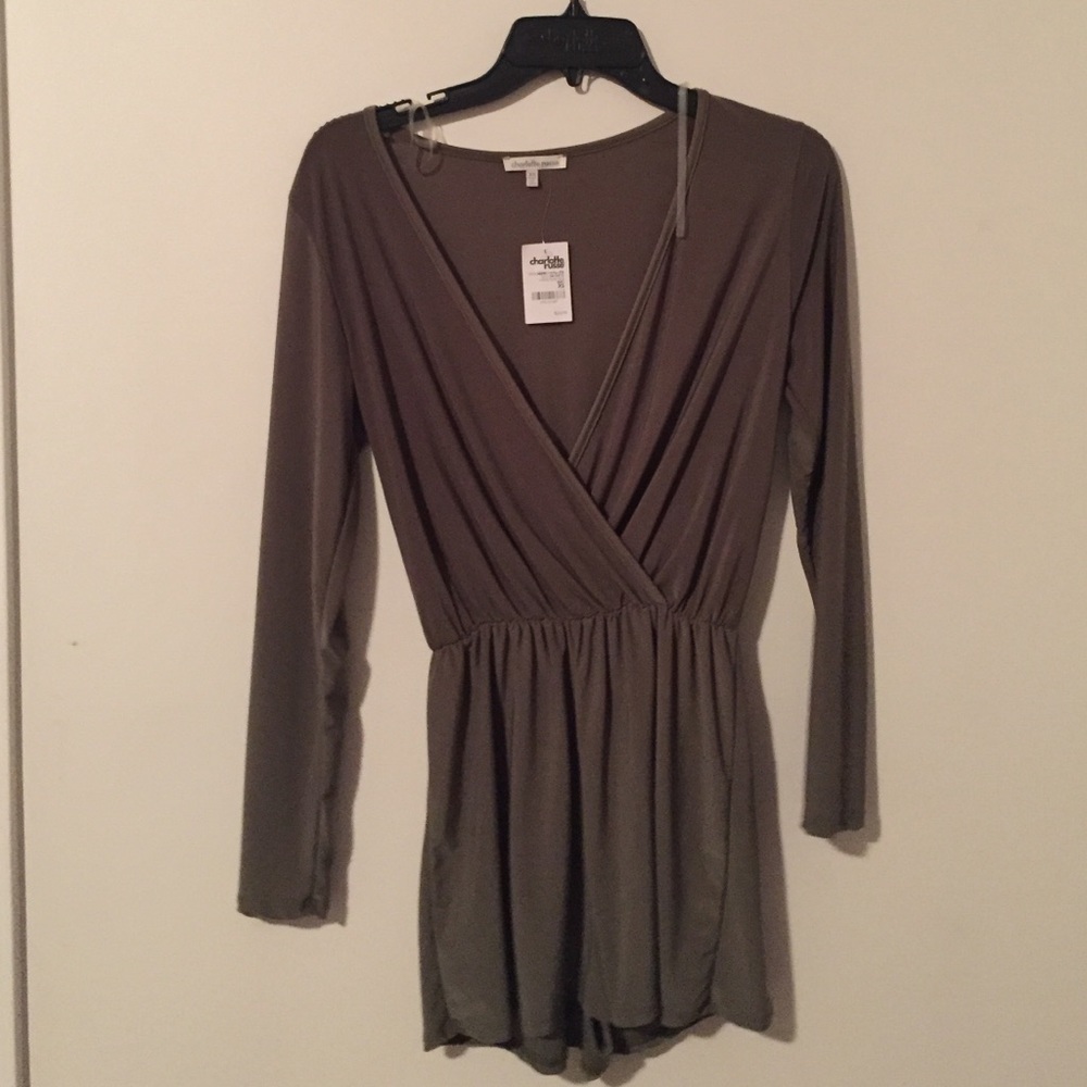 Dark green ROMPER