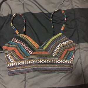 Forever 21 canvas bralette/crop top