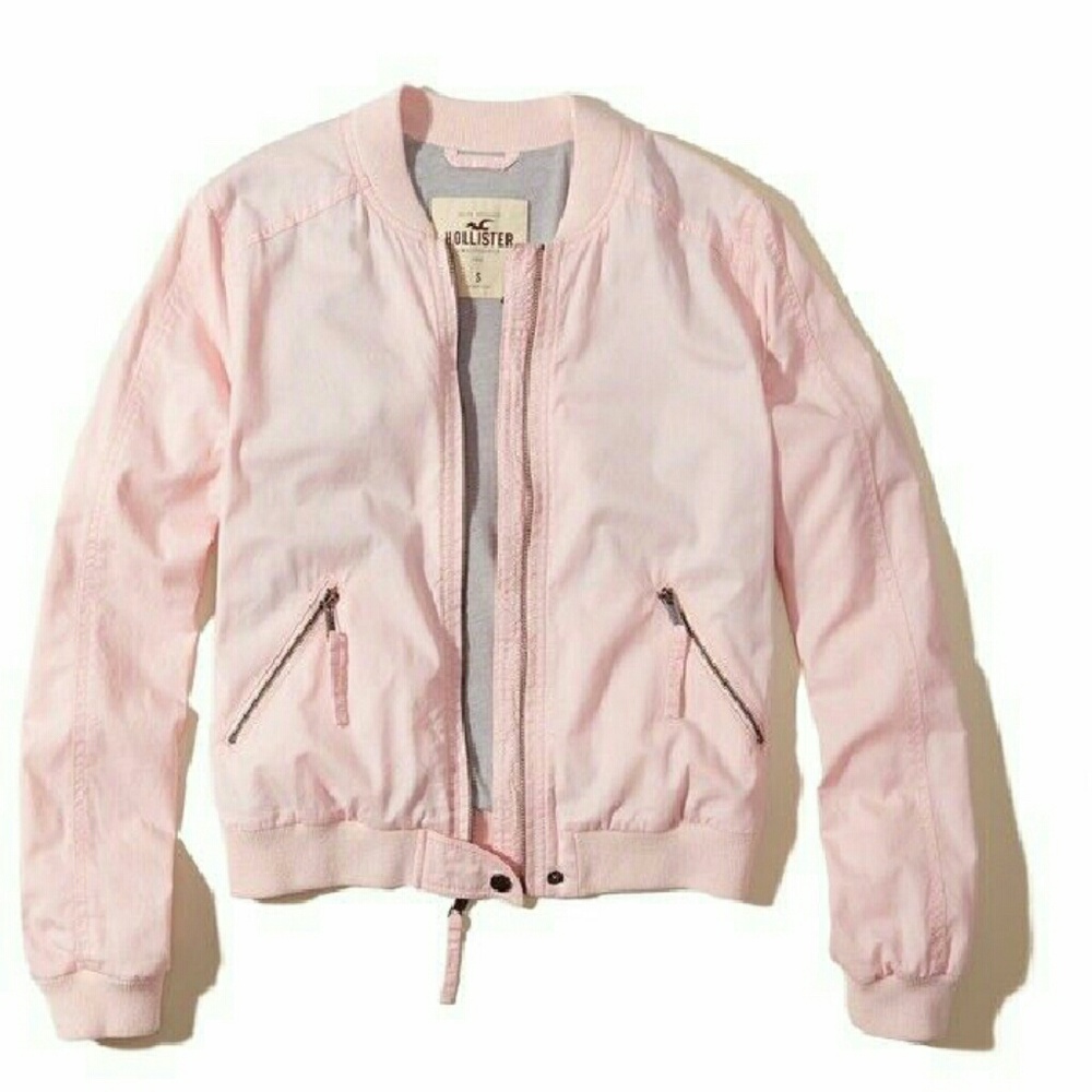 ISO!! HOLLISTER PINK BOMBER