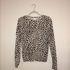 Diane Von Furstenburg Leopard Pullover