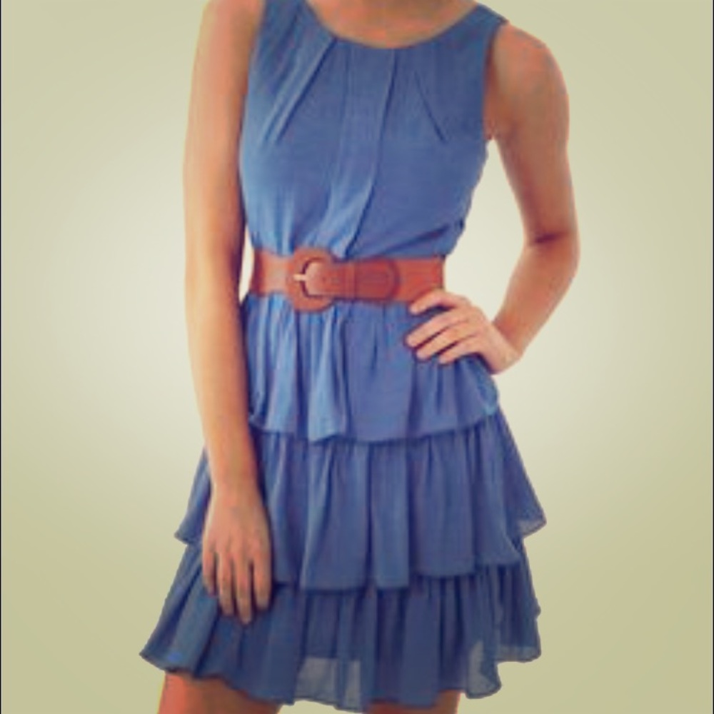 Blue dress