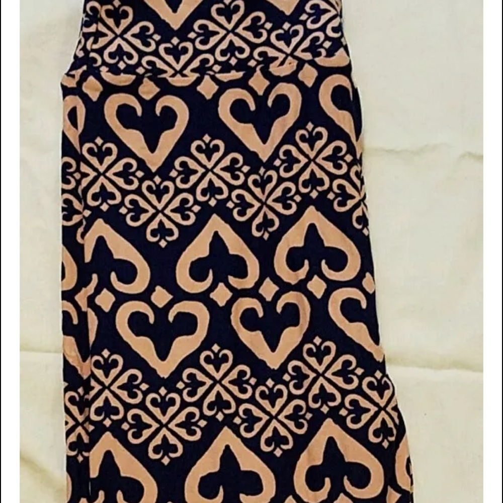 LuLaroe Hearts and Spades leggings OS NWT