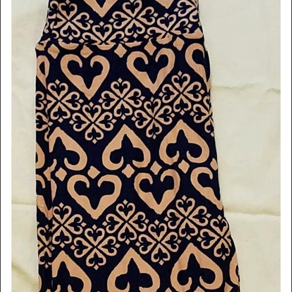 LuLaroe Hearts and Spades leggings OS NWT - Picture 1 of 1