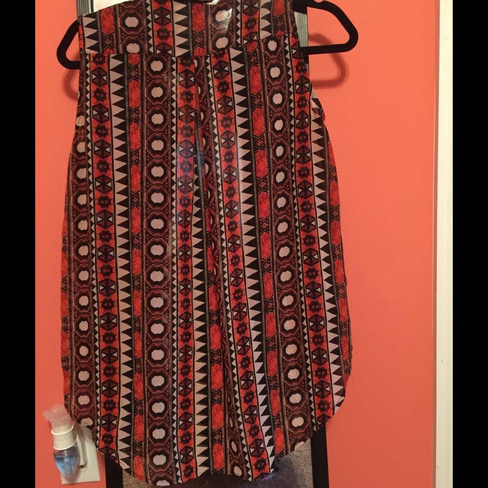 Patterned button up - Picture 2 of 2