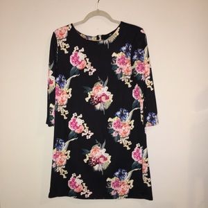 Floral Shift Dress