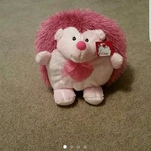 5 for $25 Adorable Pink and White Hedgehog