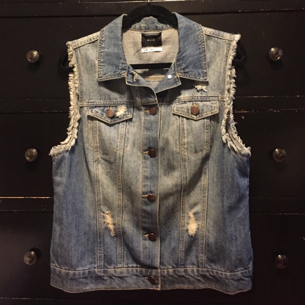 BDG jean vest