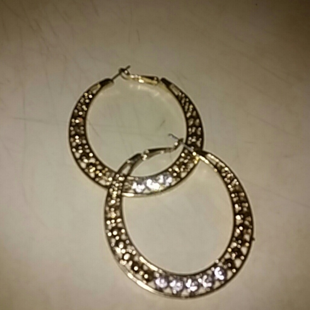 Earrings gold plated