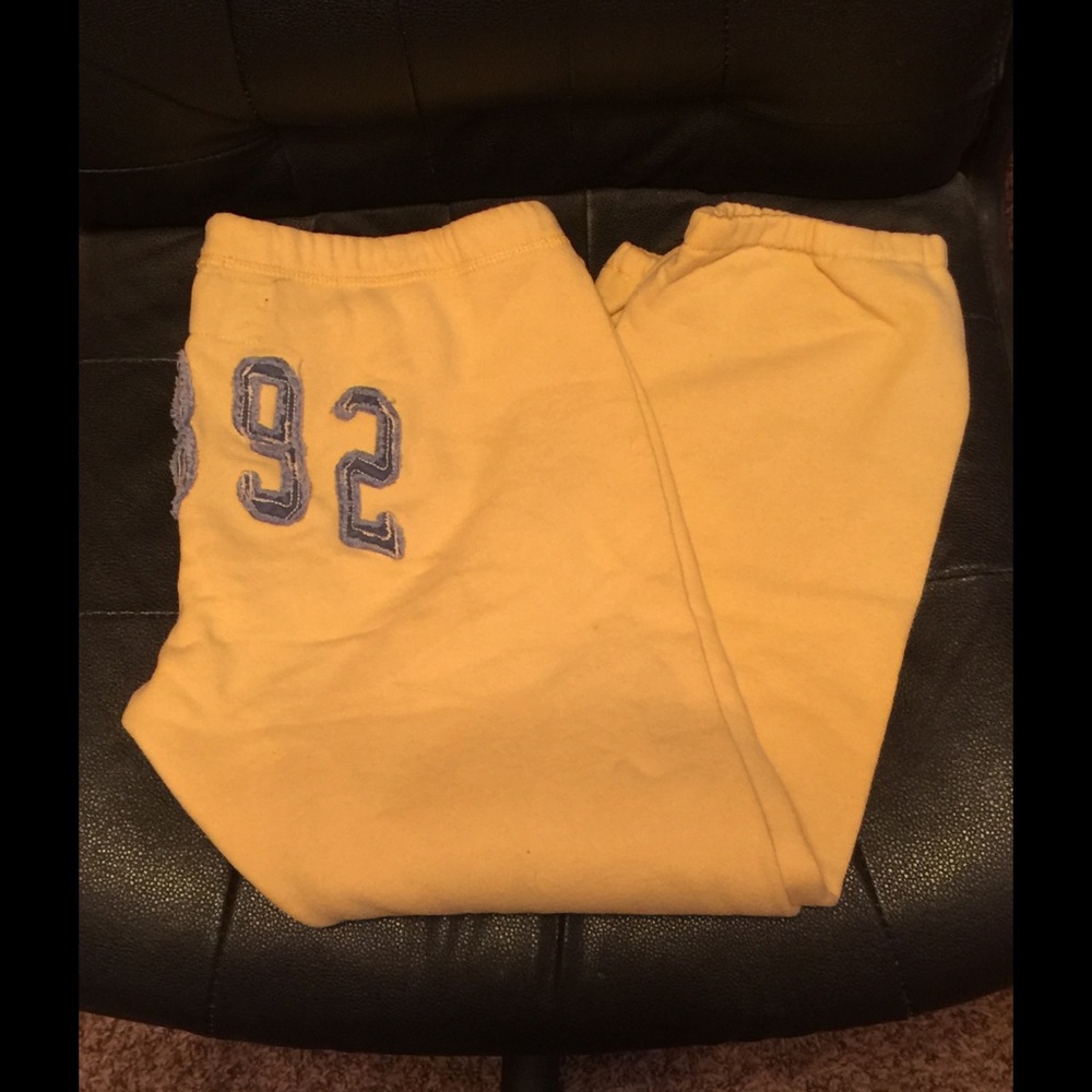 Abercrombie crop sweat pants