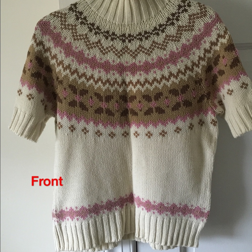 Ann Taylor Loft short sleeve sweater