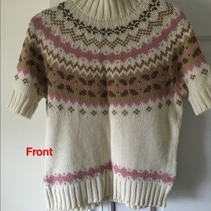 Ann Taylor Loft short sleeve sweater