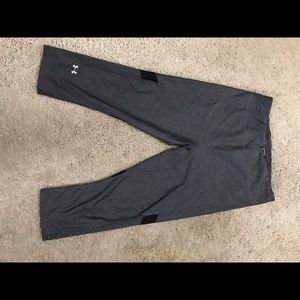 Under armor compression capri