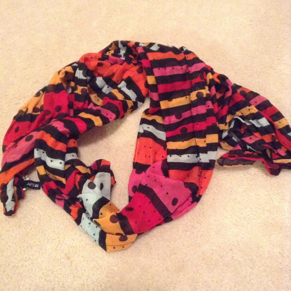 Apt 9 Striped Scarf