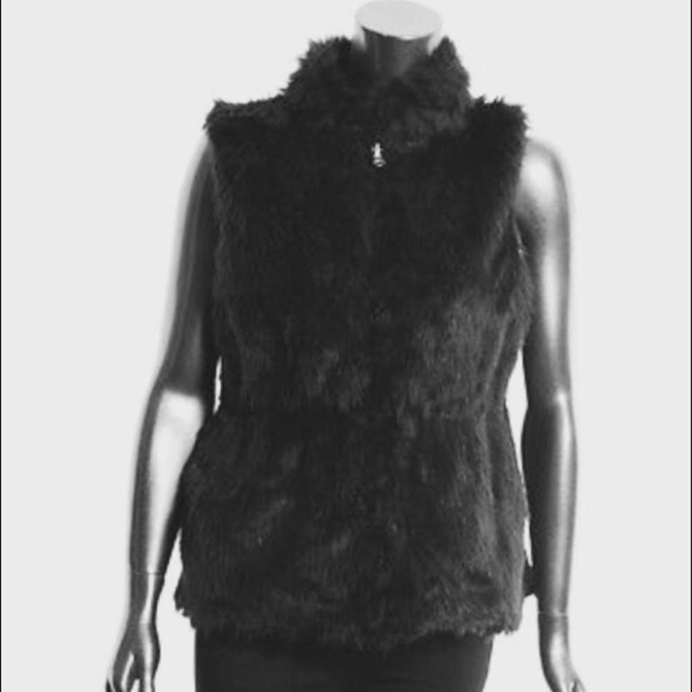 Reversible Faux Fur Vest