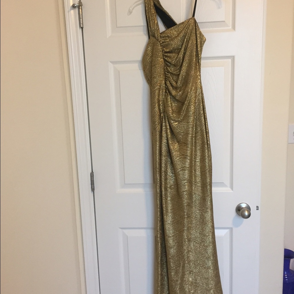Gold gown