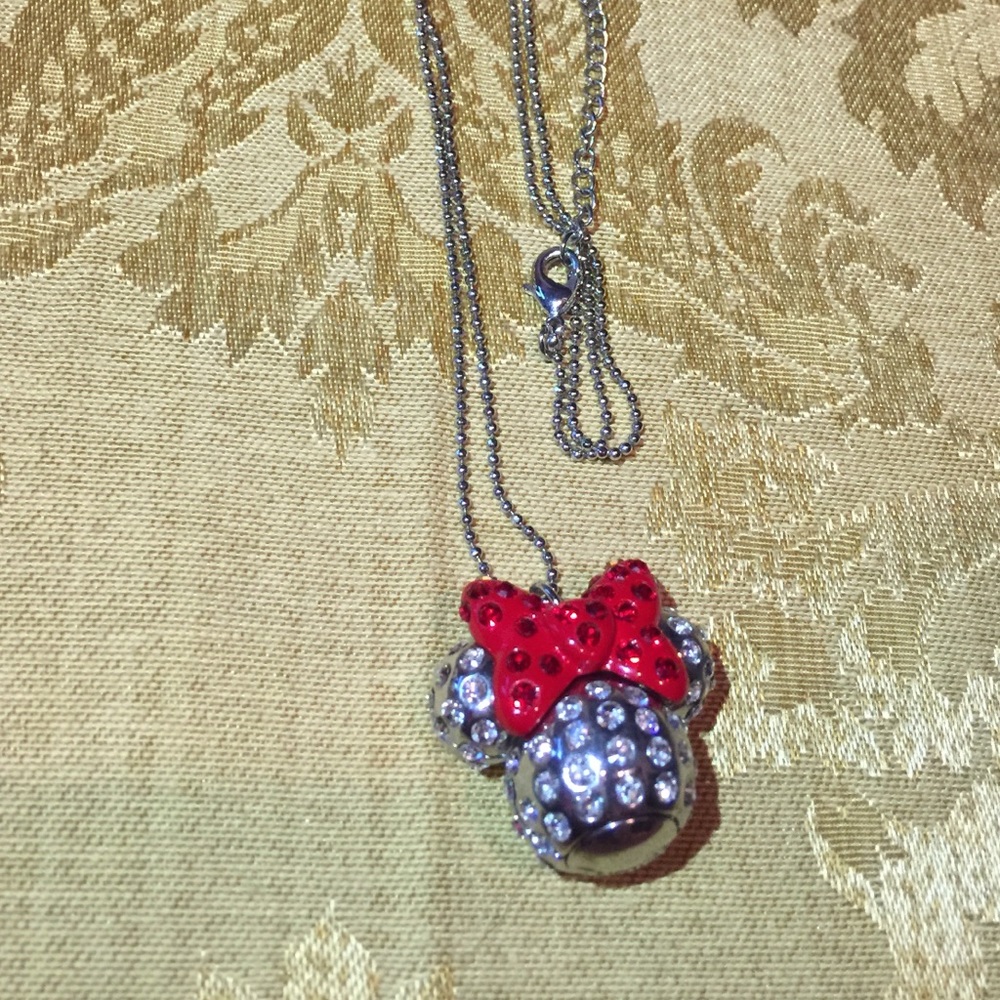 Disney Authentic Minnie Mouse Necklace Pendant