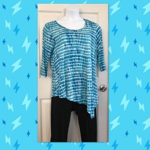 Karen Kane Asymetric Hem Top