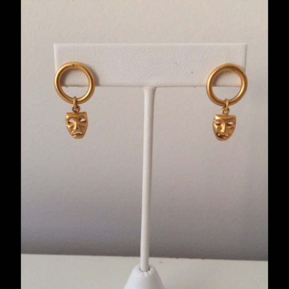 COMEDY/TRAGEDY EARRINGS