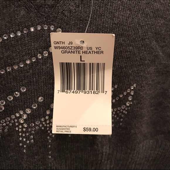 Guess V Neck Sweater - Picture 3 of 3