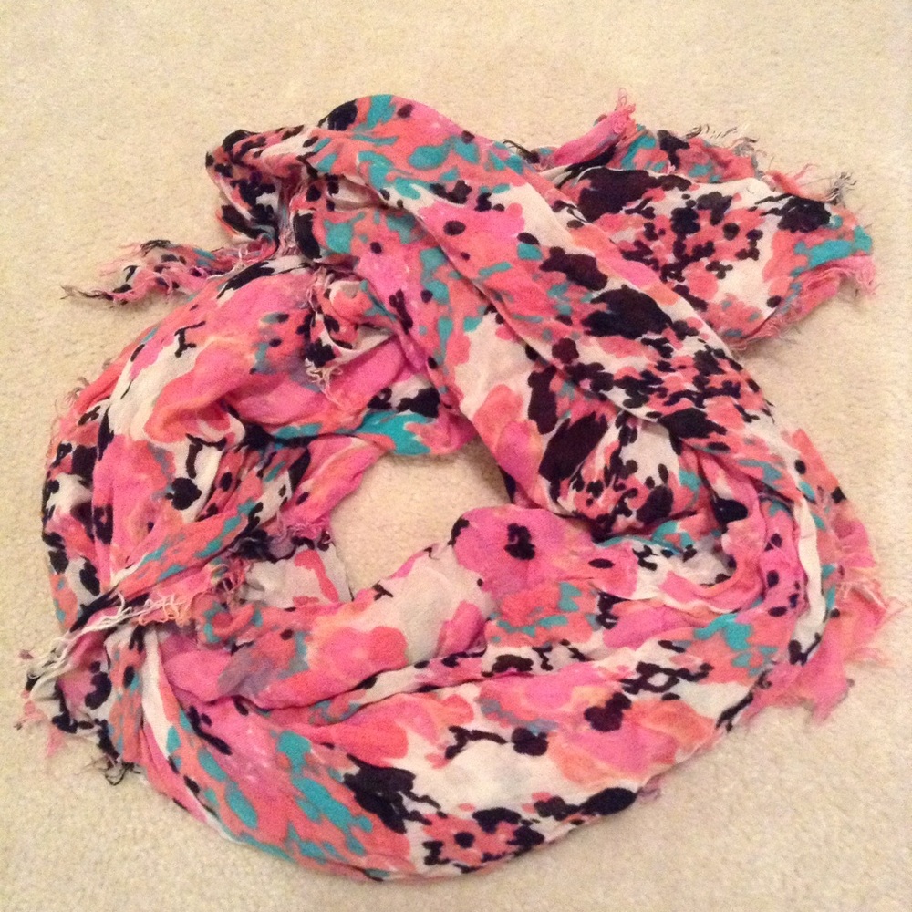Abstract Print Scarf