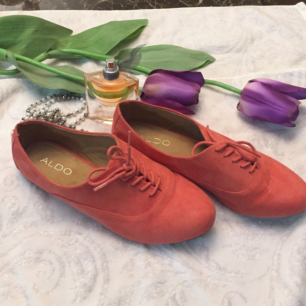 ALDO coral shoes
