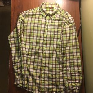 Uniqlo Plaid Button-down. Men's Medium.
