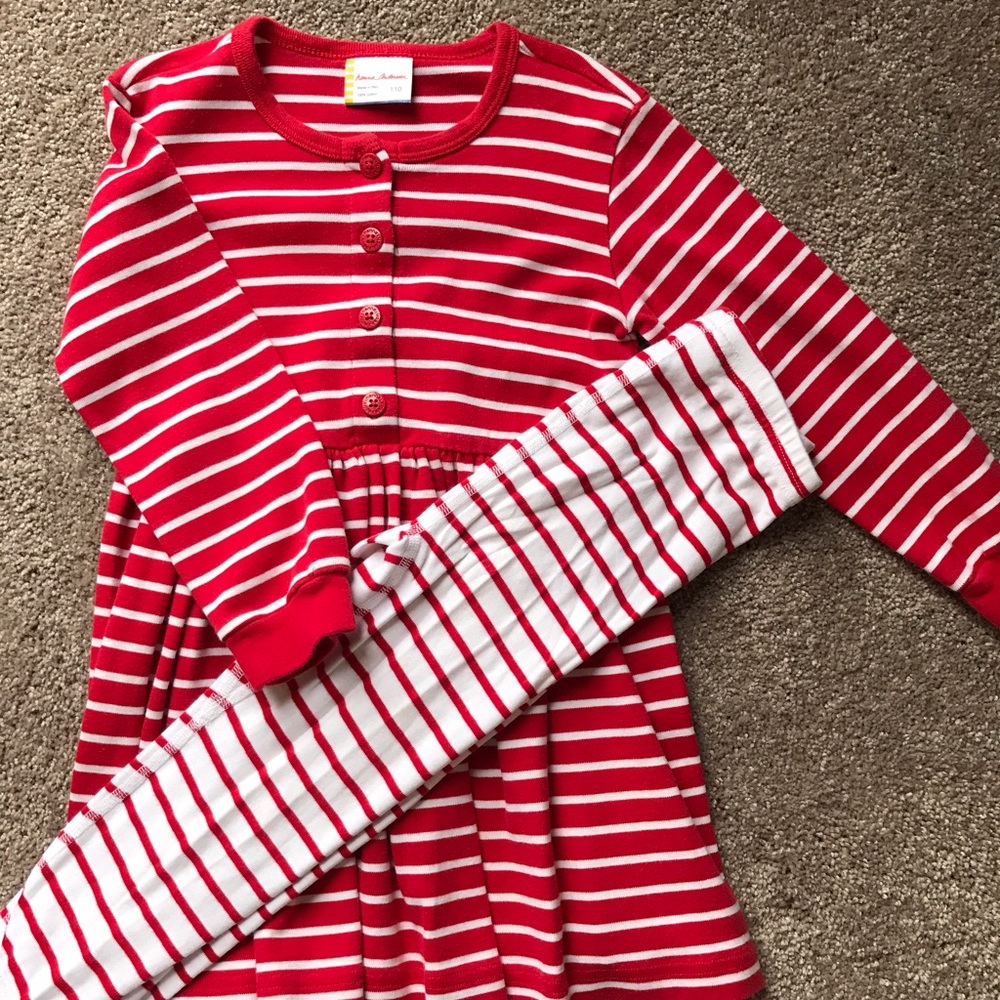 Hanna Andersson dress set valentine