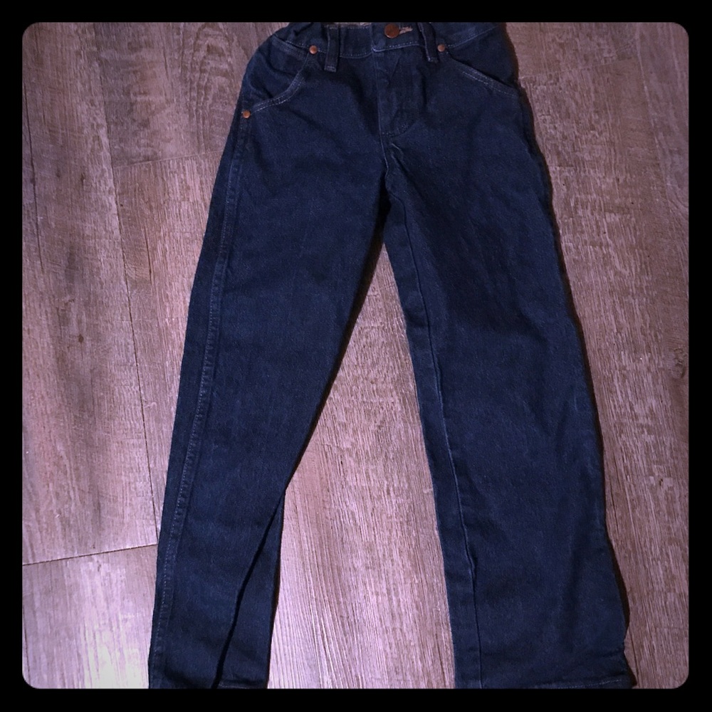 Boys Wrangler Jeans Cowboy cut, Dark blue