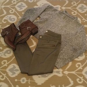 Vintage Wool Crop Top Sweater