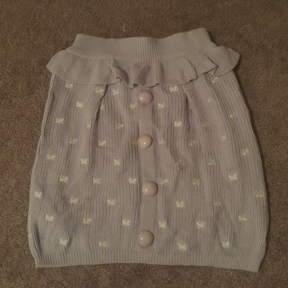 Liz Lisa Butterfly Sweater Knit Skirt
