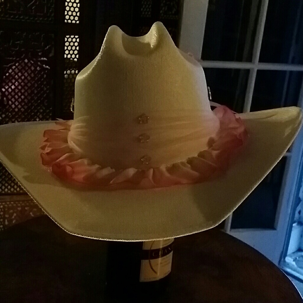 Western hat designed by Heads To Tails Equine