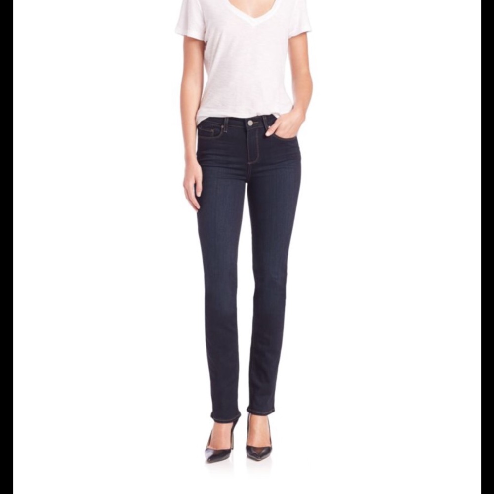NWT Paige - Hoxton Straight Jeans - Kelly - Sz 27